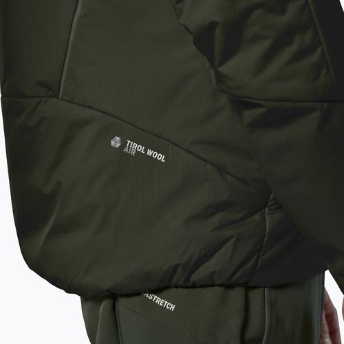 Pánská hybridní bunda Salewa Pedroc Tirol Wool Air Hybrid dark olive