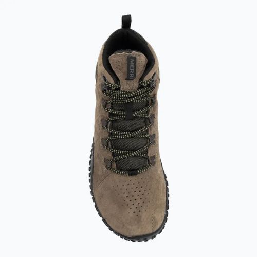 Pánské barefoot boty Merrell Wrapt Mid WP olive/black