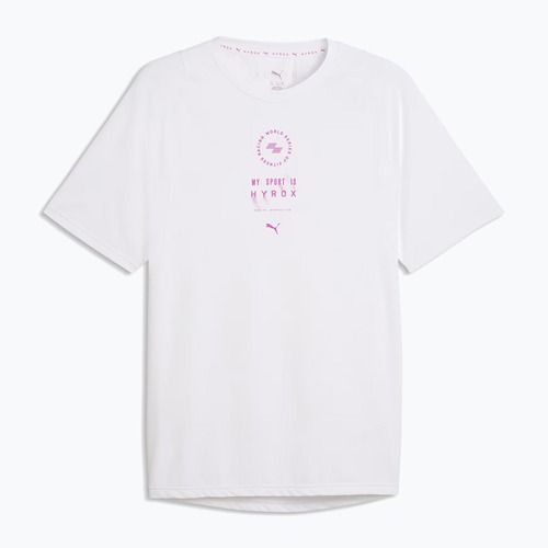Pánské tréninkové tričko PUMA x HYROX Dryelite Training Tee bílá