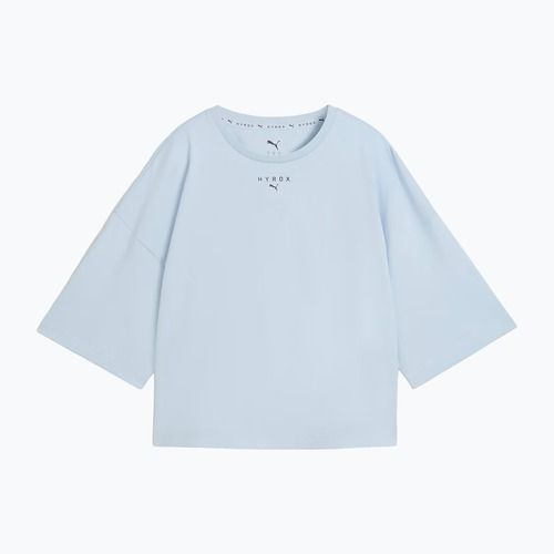 Dámské tréninkové tričko PUMA x HYROX Cropped Lifestyle Tee šedé