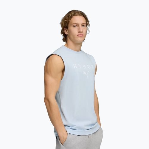 Pánská tréninková košile PUMA x HYROX Cutoff Tank šedá