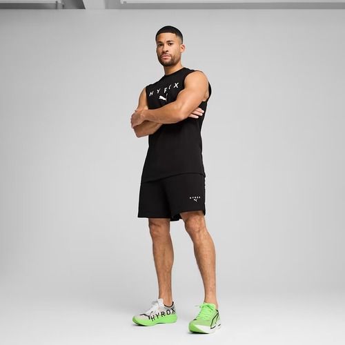 Pánský tréninkový top PUMA x HYROX Cutoff Tank černý