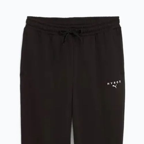 Pánské kalhoty PUMA x HYROX Fleece černé