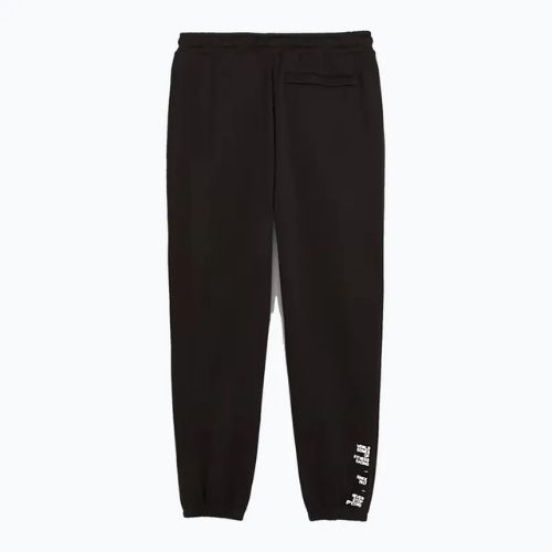 Pánské kalhoty PUMA x HYROX Fleece černé