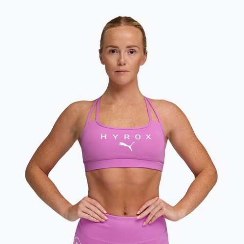 Sportovní podprsenka PUMA x HYROX Move Strappy pink