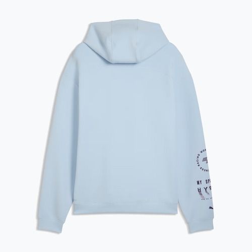 Pánská tréninková mikina PUMA Hyrox Cloudspun Hoodie 68 grey