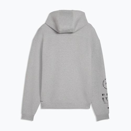 Pánská tréninková mikina PUMA Hyrox Cloudspun Hoodie grey