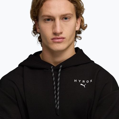 Pánská tréninková mikina PUMA x HYROX Cloudspun Hoodie černá