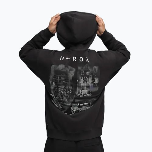Pánská tréninková mikina PUMA x HYROX Heavyweight Hoodie černá