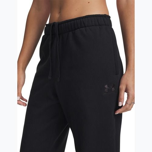 Dámské tréninkové kalhoty Under Armour Icon Vida Fleece Jogger black/black