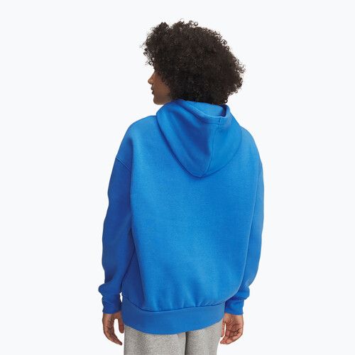 Dámská mikina Under Armour Icon Fleece Hoodie blue atlantis/white