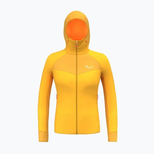 Dámská trekingová mikina Salewa Agner PL Hooded gold