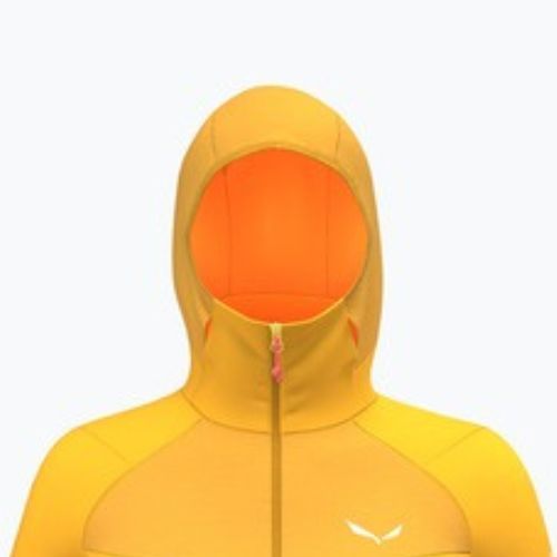 Dámská trekingová mikina Salewa Agner PL Hooded gold