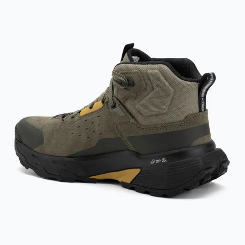 Pánské trekové boty Salewa Pedroc 2 Leather Mid PTX faded green/dark olive