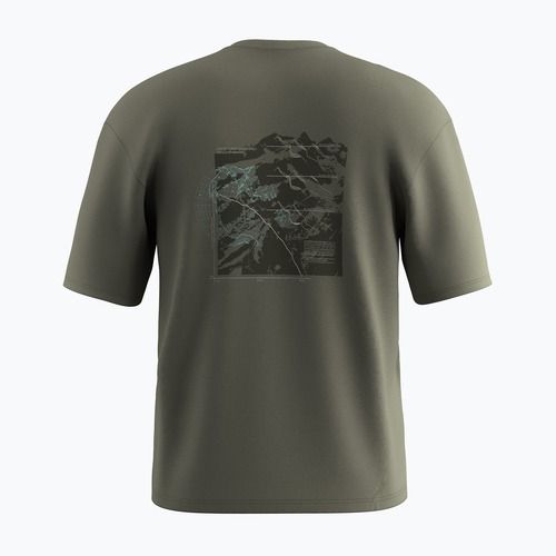 Pánské tričko Salewa Eagle Glacier Loose faded green