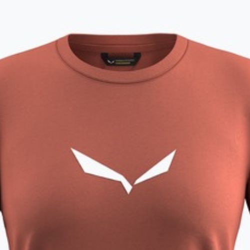 Dámské tričko Salewa Solid Dry etruscan red