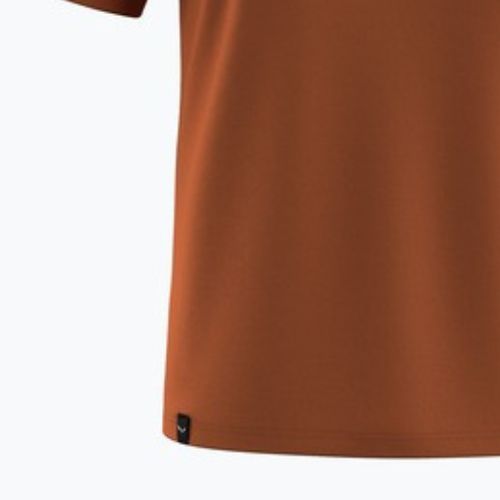 Pánské tričko Salewa Solidlogo Dry bombay brown