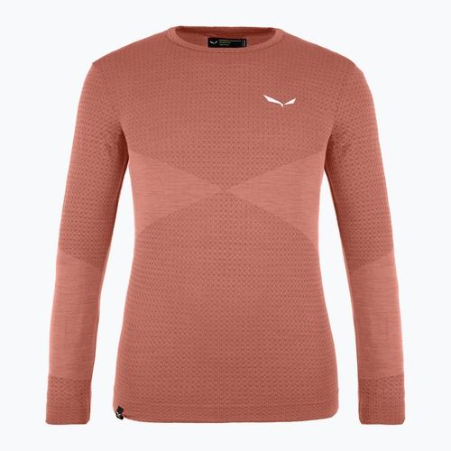 Dětské termo tričko Longsleeve Salewa Zebru Med Warm AMR etruscan red