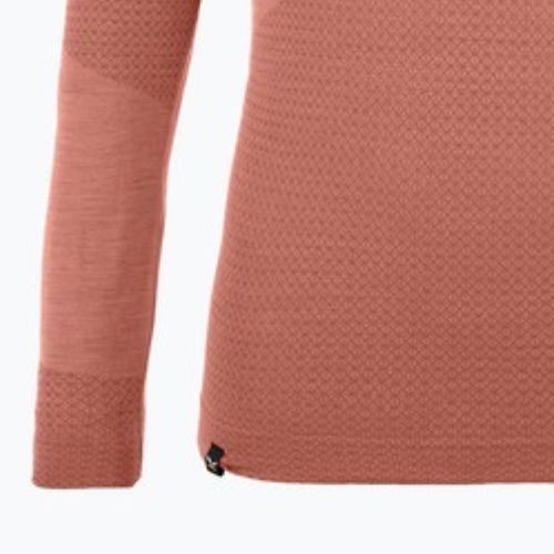 Dětské termo tričko Longsleeve Salewa Zebru Med Warm AMR etruscan red