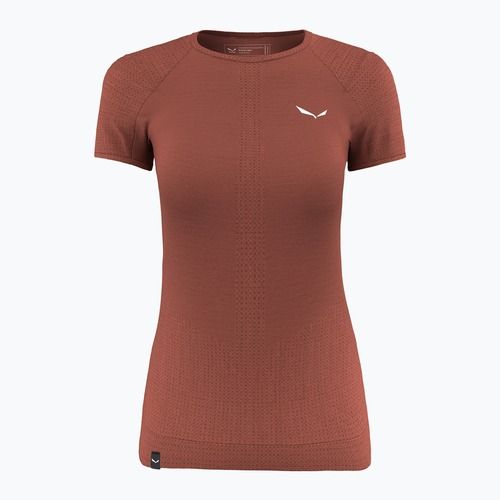 Dámské trekingové tričko Salewa Zebru Medium Warm Amr etruscan red