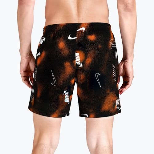 Pánské plavecké šortky Nike Multi Print 7" Volley black