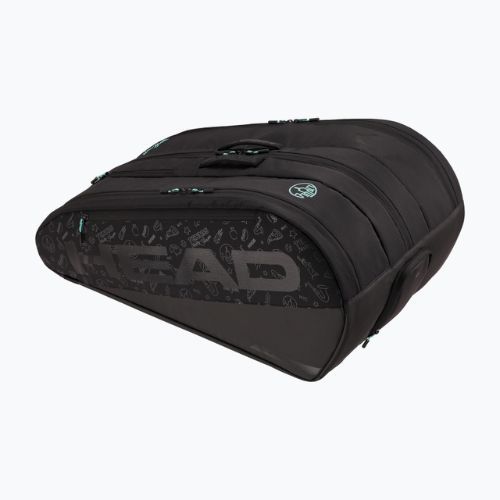 Tenisová taška HEAD Tour Racquet Bag XL Neon 2025 75 l black/blue