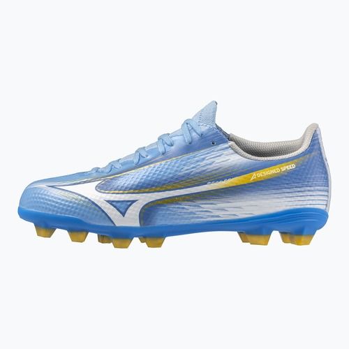 Dětské kopačky Mizuno Alfa III Select Jr FG sky blue/white