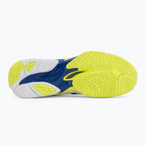 Volejbalové boty Mizuno Wave Lightning Elite Mid white/lighting yellow/dazzling blue