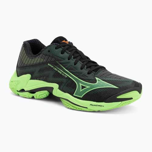 Volejbalové boty Mizuno Wave Lightning Elite black/glowing apple/mandarin orange