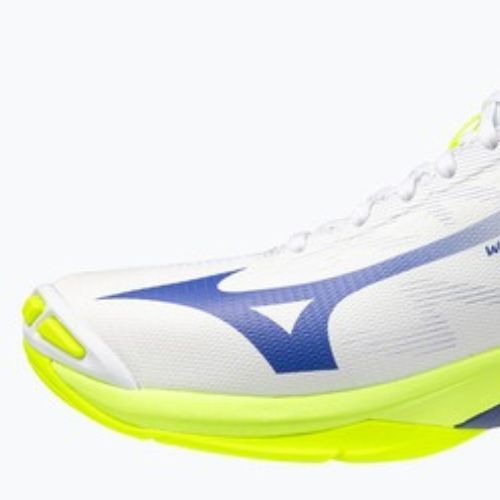 Volejbalové boty Mizuno Wave Lightning Pro Mid white/lighting yellow/dazzling blue