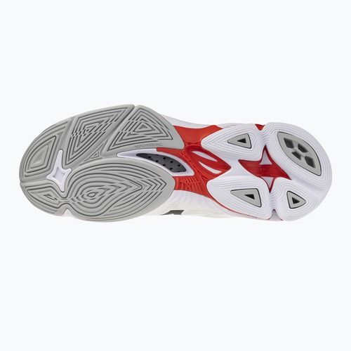 Volejbalové boty Mizuno Wave Lightning Pro Mid white/black/fiery red