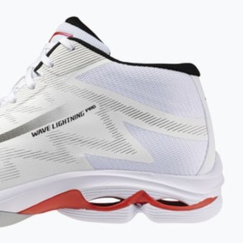 Volejbalové boty Mizuno Wave Lightning Pro Mid white/black/fiery red