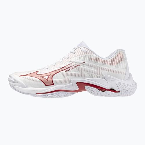 Dámské volejbalové boty Mizuno Wave Lightning Elite white/rose elegance/lava falls