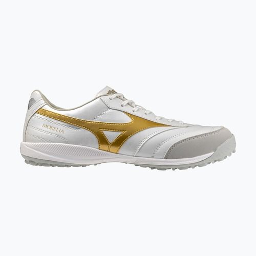 Kopačky Mizuno Morelia Sala Pro TF white/football gold/galaxy silver