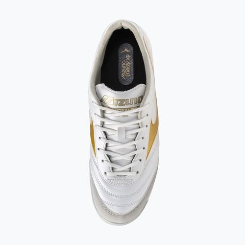 Kopačky Mizuno Morelia Sala Pro TF white/football gold/galaxy silver