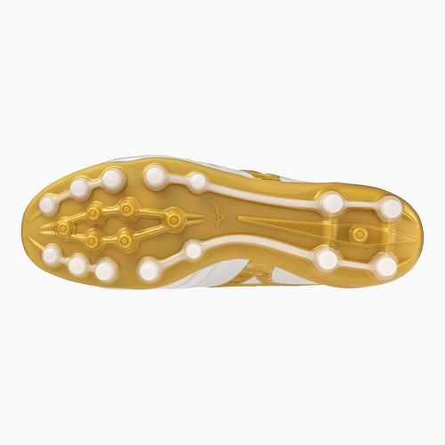 Kopačky Mizuno Morelia Neo IV Beta Japan AG white/mp gold/cool gray 3c