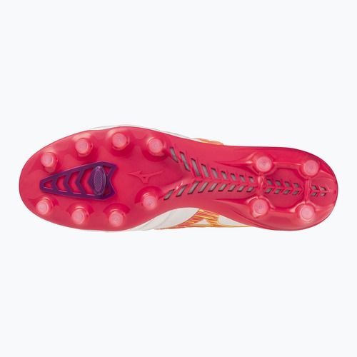 Kopačky Mizuno Morelia Neo IV Beta Japan FG white/pink tetra/fuchsia purple