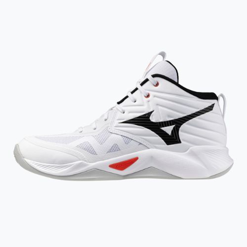 Volejbalové boty Mizuno Wave Momentum Pro Mid white/black/fiery red