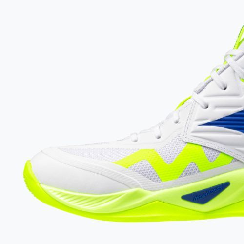 Volejbalové boty Mizuno Wave Momentum Pro Mid white/lightning yellow/dazzling blue