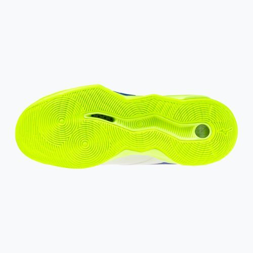 Volejbalové boty Mizuno Wave Momentum Pro Mid white/lightning yellow/dazzling blue