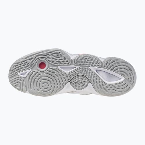 Volejbalové boty Mizuno Wave Momentum Elite Mid white/black/fiery red