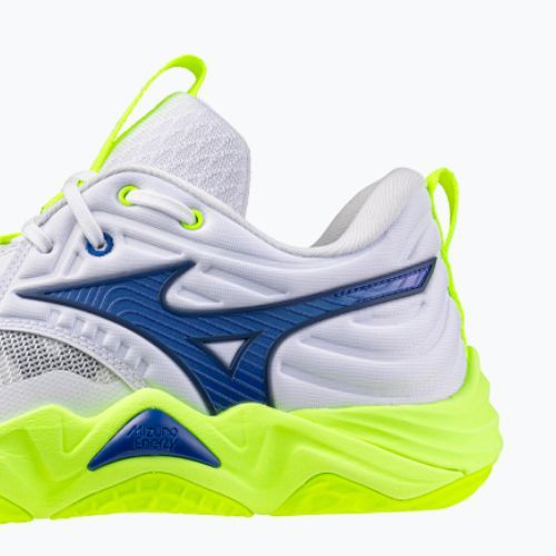 Volejbalové boty Mizuno Wave Momentum Elite white/lightning yellow/dazzling blue