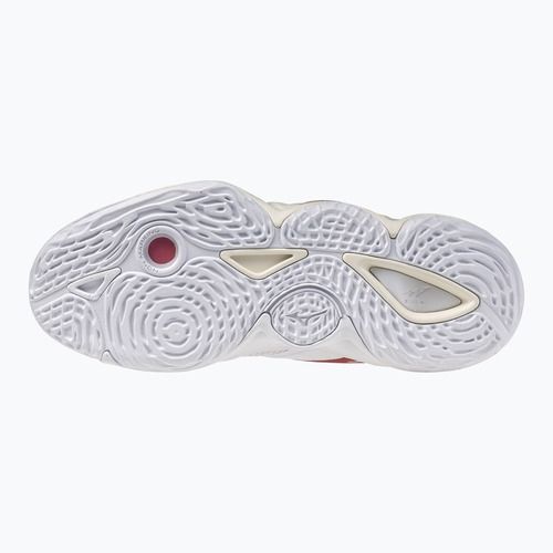 Dámské volejbalové boty  Mizuno Wave Momentum Elite Mid white/rose elegance/lava falls