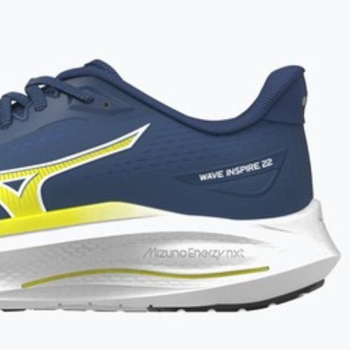 Pánské běžecké boty Mizuno Wave Inspire 22 estate blue/lightning yellow