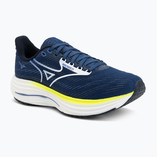 Pánské běžecké boty Mizuno Wave Rider 29 estate blue/white/lightning yellow