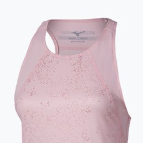Dámské běžecké tričko Mizuno Active DryAeroFlow Graphic Tank Top pinkesque