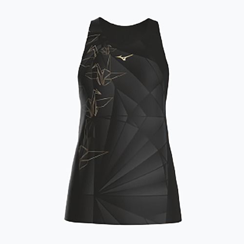Dámské běžecké tričko Mizuno Active DryAeroFlow Graphic Tank Top tan