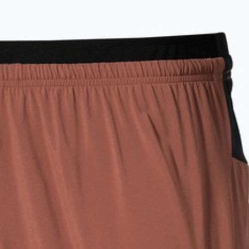 Pánské běžecké šortky Mizuno Active Alpha 2in1 5.5 copper brown
