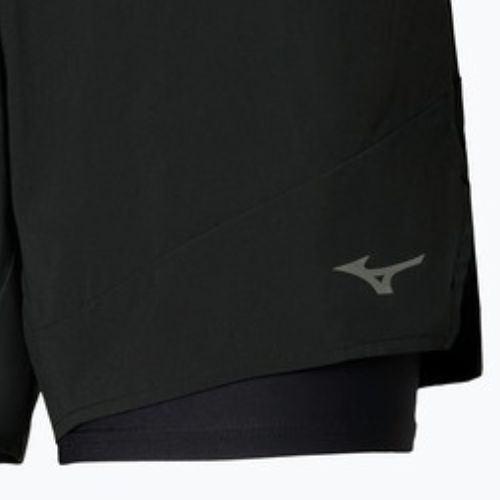 Dámské běžecké šortky Mizuno Active 2in1 4.5 black