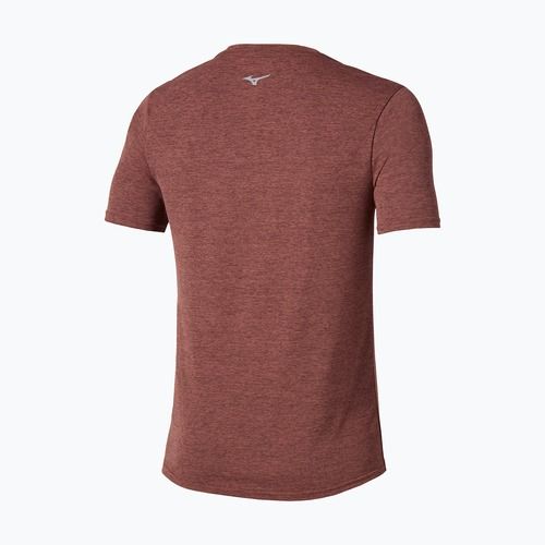 Pánské běžecké tričko Mizuno Core Runbird Tee copper brown